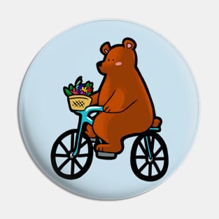 Bears on Bikes Pin