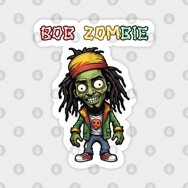Bob Zombie Magnet by Grave Digs