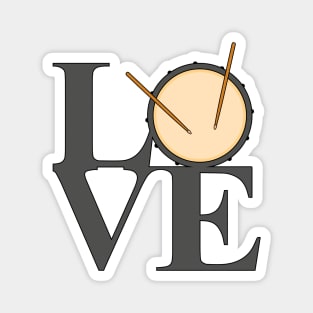 Love Drums Magnet