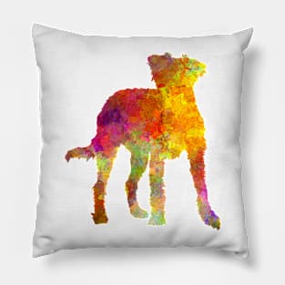 Kromfohrlander in watercolor Pillow