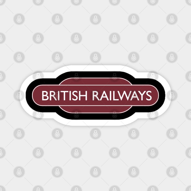 British Railways Totem Magnet by SteveHClark