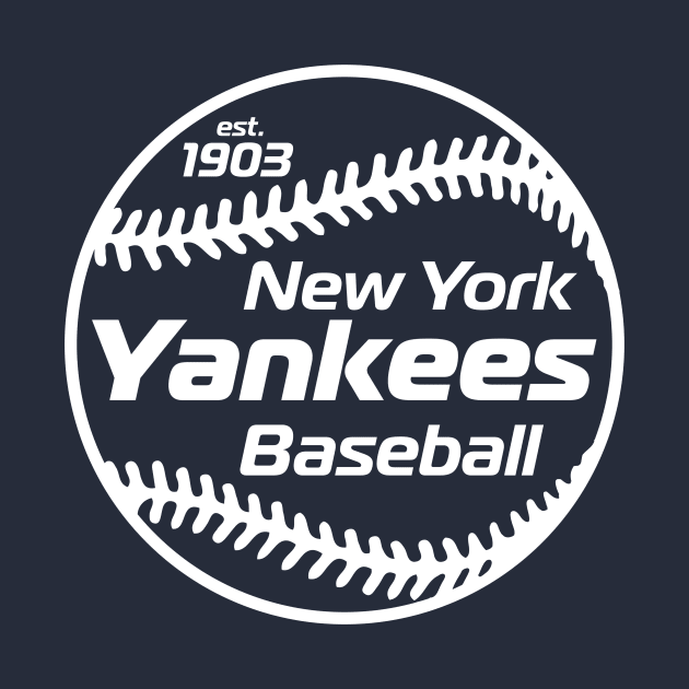 Yankees 80s Retro Ball by Throwzack