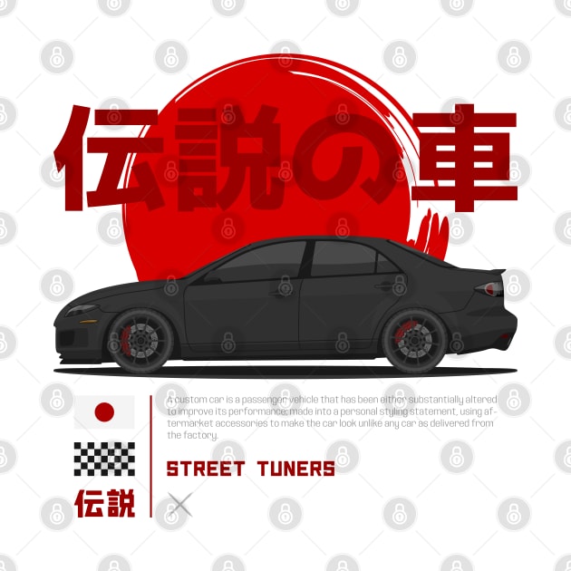 Tuner Black 6 MPS JDM by GoldenTuners