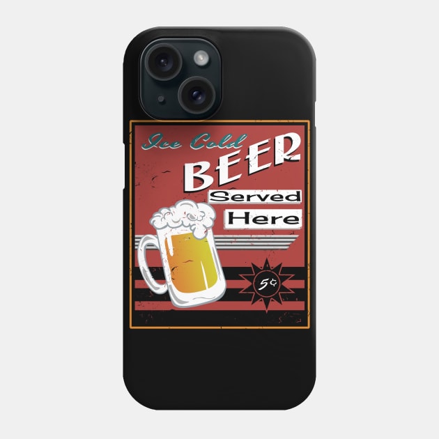 Ice Cold Beer Phone Case by Urbanvintage