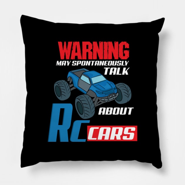 RC Car Remote Radio Control Controlled Model Gift Pillow by Dolde08