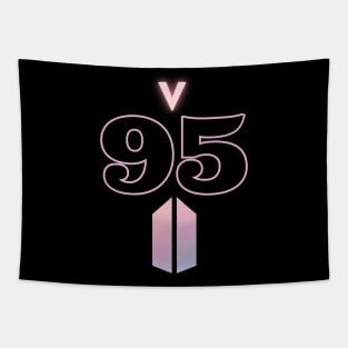 BTS V 95: Logo Tapestry