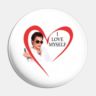 Kris Jenner Heart Pin