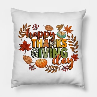 Happy Thanksgiving Pillow