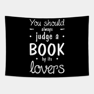 Judge a book by its lovers Tapestry