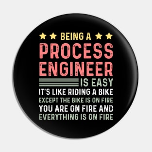 Funny Engineering Chemical Process Engineer Pin