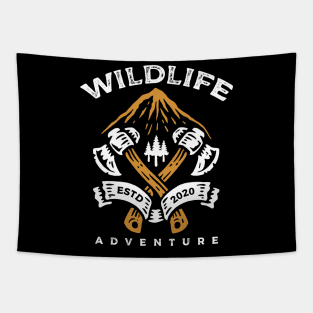 Wildlife  adventure Tapestry