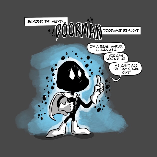 The Mighty Doorman! by natebramble