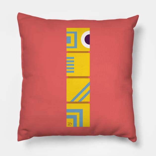 Monument Valley - Totem Pillow by dhartist