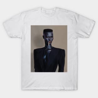 Grace Theme Jones Shirt Men Short Sleeve T-Shirt Summer Round Neck