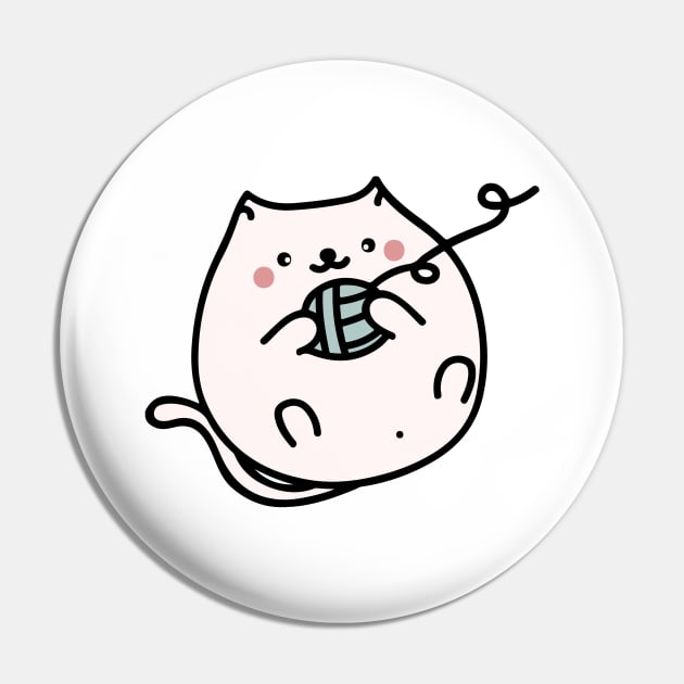 Cute Cat Pin by MajorCompany