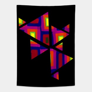 Triangle pattern Tapestry