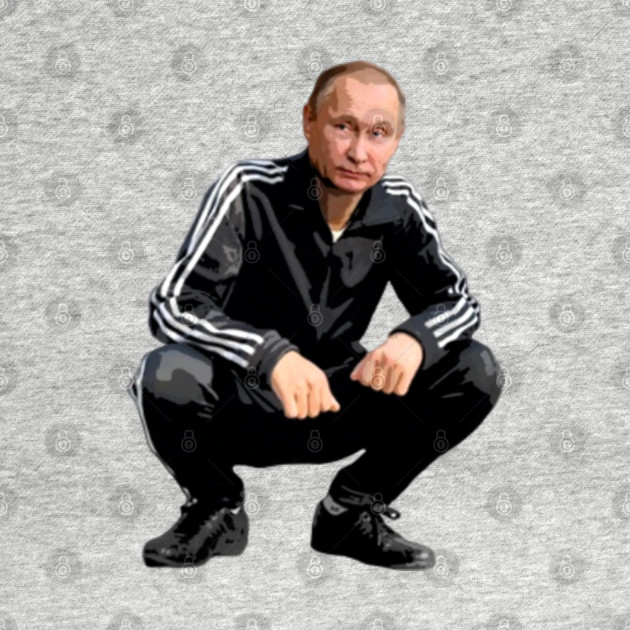  Putin  Gopnik Vladimir Putin  Crewneck Sweatshirt 