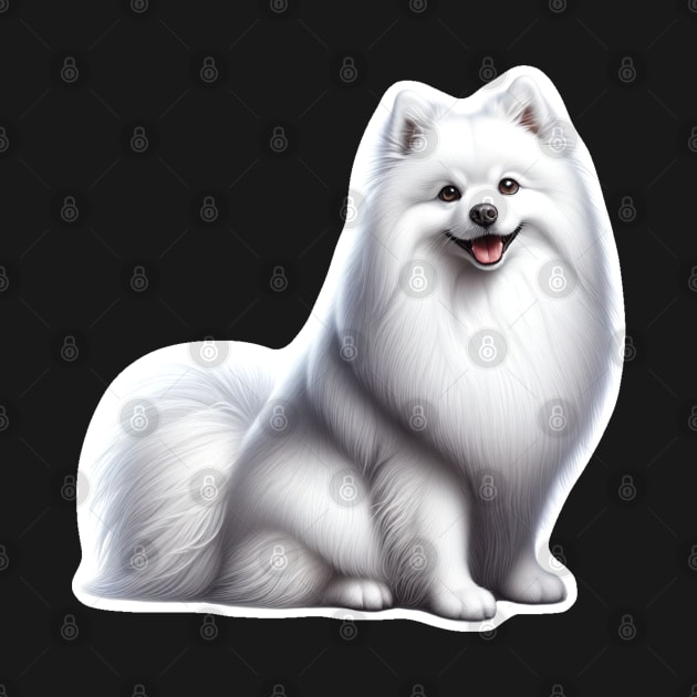 American Eskimo Dog by millersye