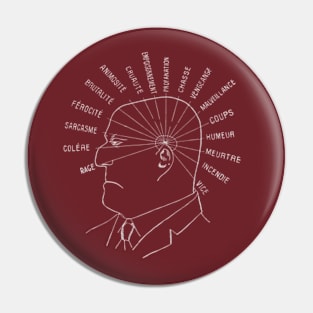 French Phrenology (1907) Pin