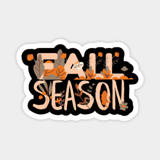 Fall Season Leaves Magnet