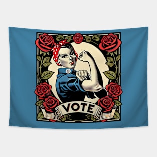Rosie the Riveter Tapestry