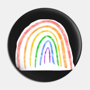 Multicolored Rainbow Pin