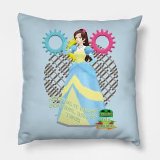 Mrs. Ella - "Crotoonia's Tillie to the Rescue" Pillow