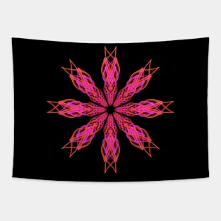 Pink star Tapestry