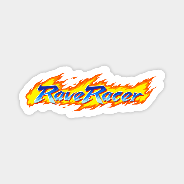 Rave Racer Magnet by LeeRobson