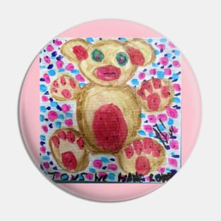 Teddy bear toy we have loved Pin