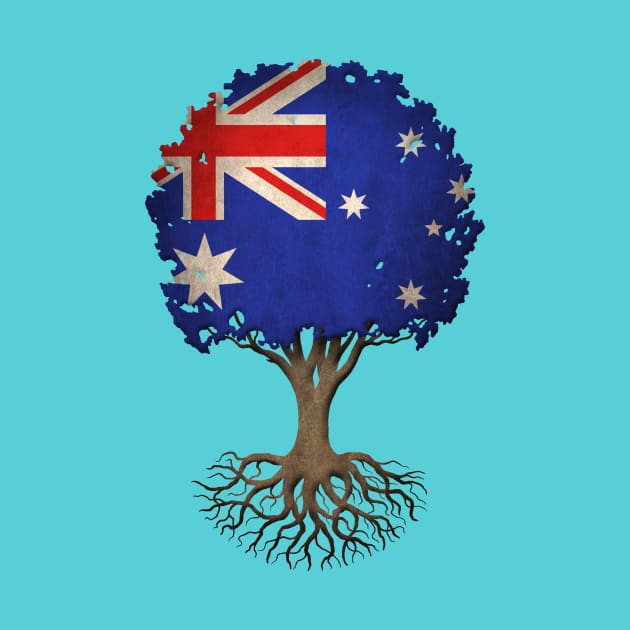 Tree of Life with Australian Flag by jeffbartels