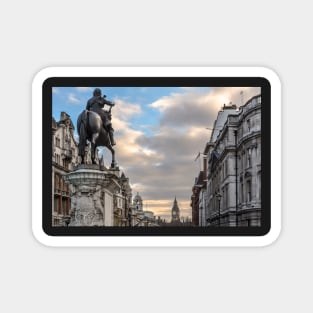 Statue of Charles I and Big Ben Magnet