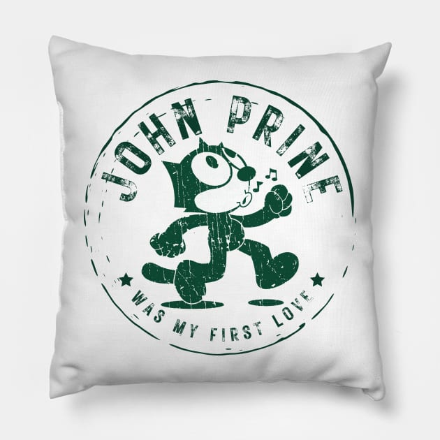 john prine was my first love Pillow by reraohcrot