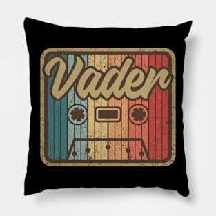 Vader Vintage Cassette Pillow