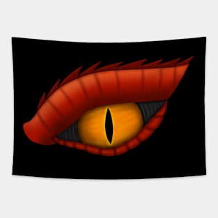 Dragon's Eye Red/Orange Tapestry