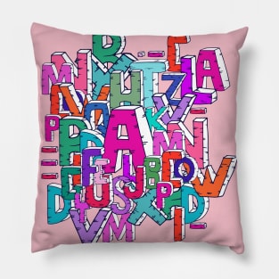 Alphabet Pillow