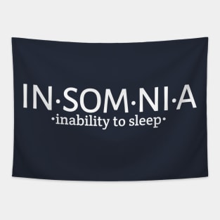 Insomnia Inability To Sleep Tapestry