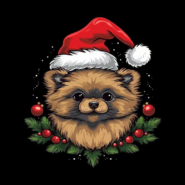 Pomeranian Christmas by JH Mart