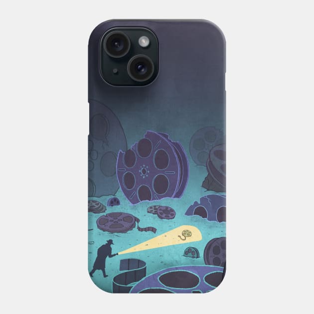 Lost Films Phone Case by Antoine Doré