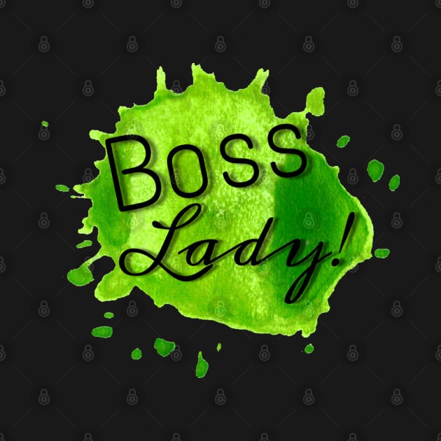 Boss Lady (green) by Lala Mew