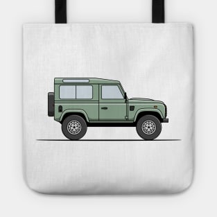 Land Rover Defender - Light Green Tote