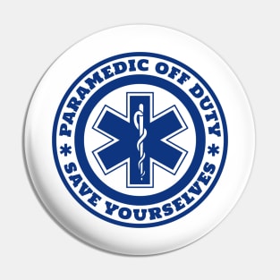 Off Duty Paramedic Pin