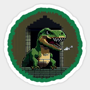 T-Rex BMX Offline Sticker for Sale by Carlo Betanzos