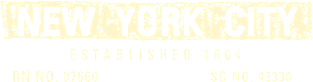 New York Distressed Banner Magnet