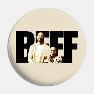Beef netflix series Ali Wong as Amy Lau and Joseph Lee as George Nakai themed graphic design by ironpalette Pin