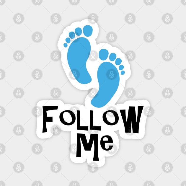 follow me Magnet by sarahnash