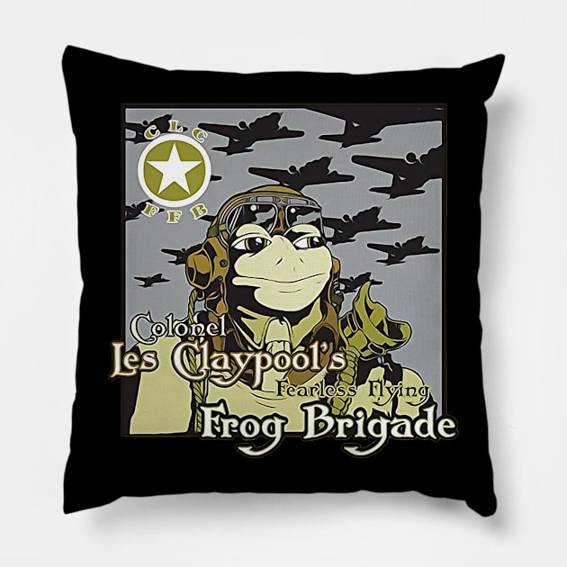 Frog Brigade Pillow by theStickMan_Official