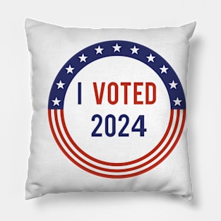 I Voted in '24 Pillow