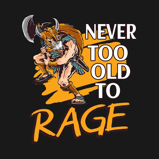 Barbarian Rage RPG by Foxxy Merch