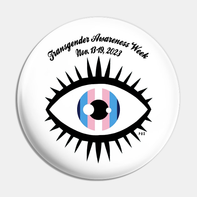 Transgender Awareness Week Pin by pozLOVE